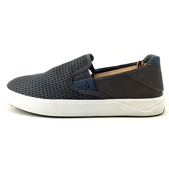 Olukai Lae’ahi Blue Mesh Slip On Breathable Casual Shoes 10443 Men’s Size 7 OluKai Lae main image 4